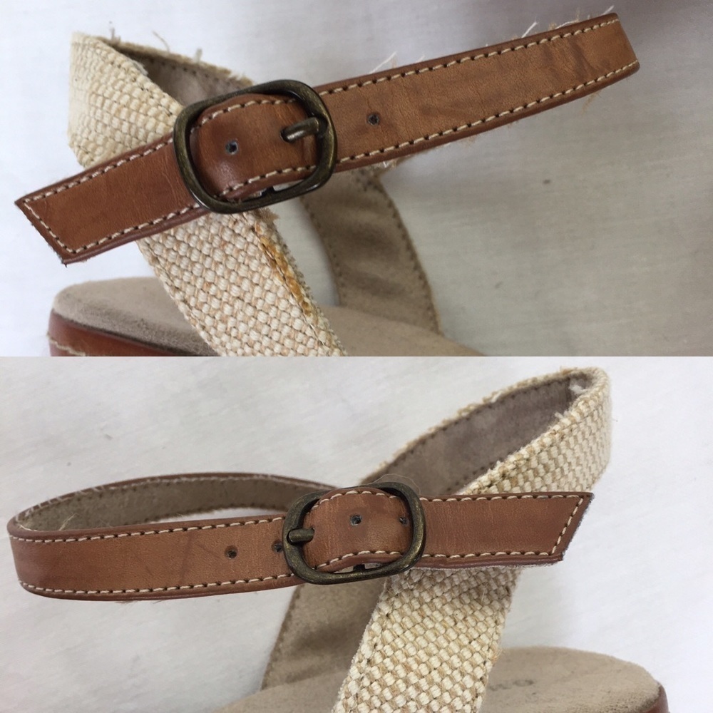 Espadrille Knotted Wedge Sandals - Picture 8 of 8